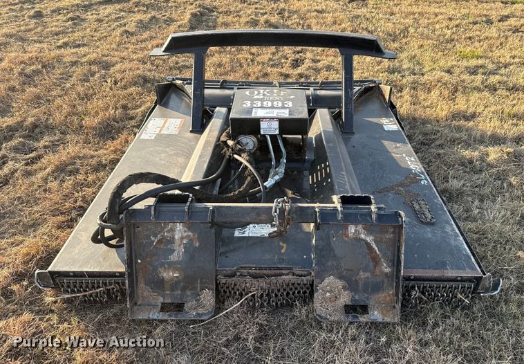 image for item DU6526 2023 Kubota SC6072 skid steer rotary mower