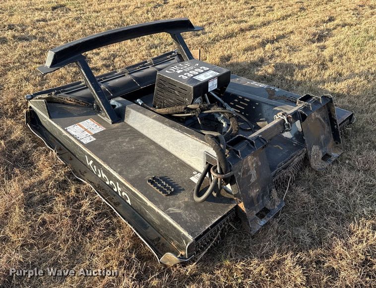 image for item DU6526 2023 Kubota SC6072 skid steer rotary mower