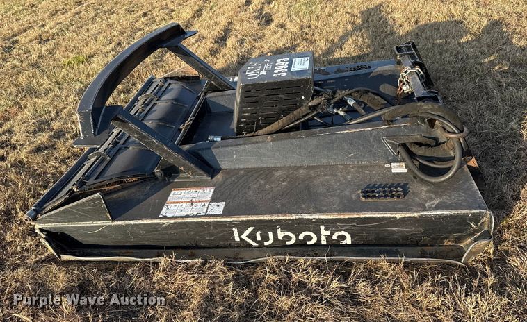 image for item DU6526 2023 Kubota SC6072 skid steer rotary mower