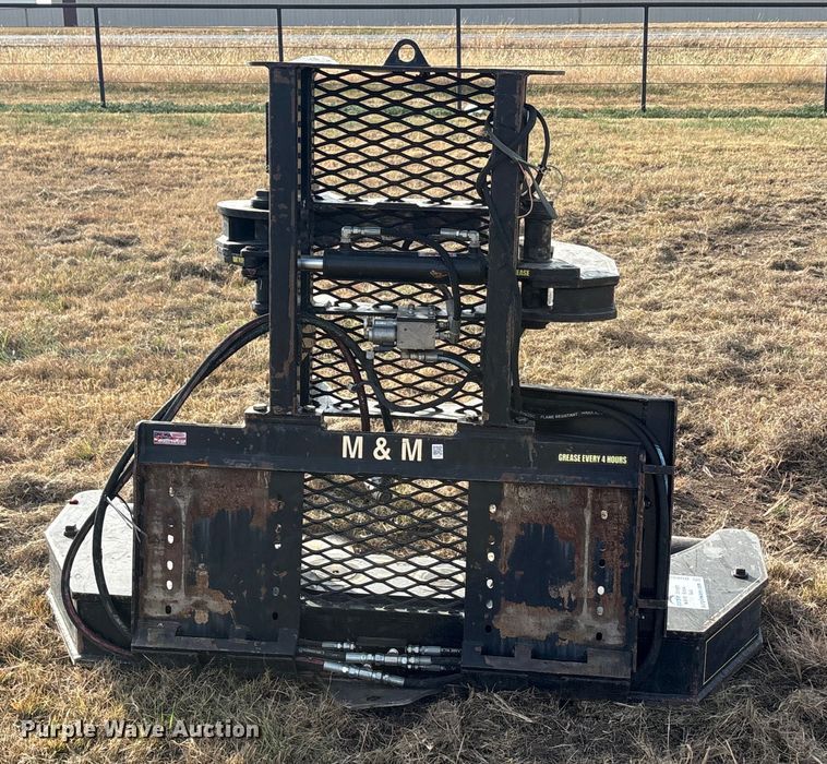 image for item DU6527 M&M HC16 skid steer tree shear