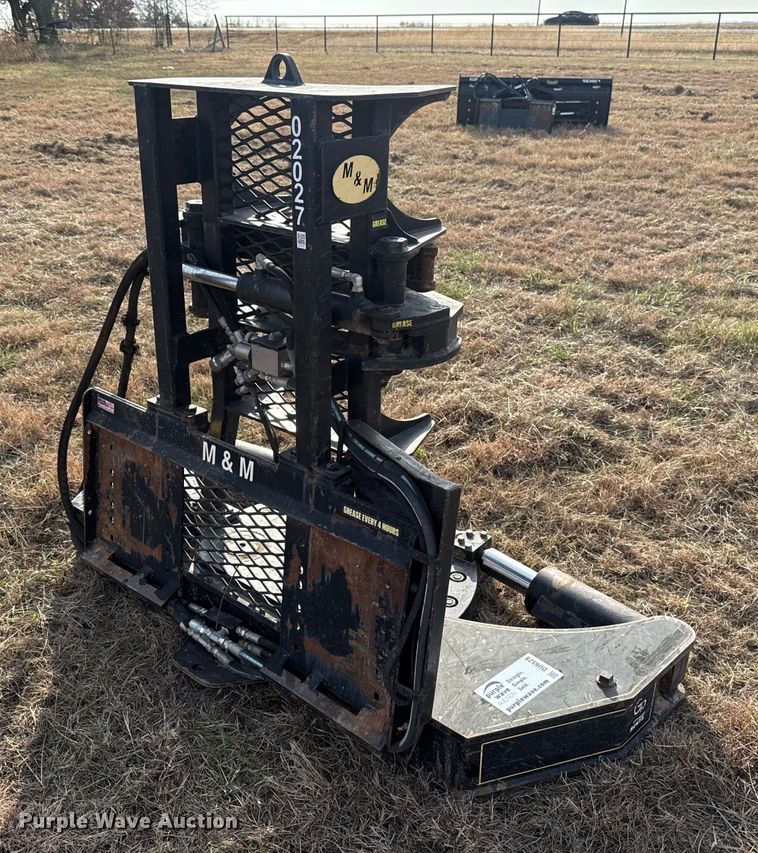 image for item DU6528 M&M HC16 skid steer tree shear