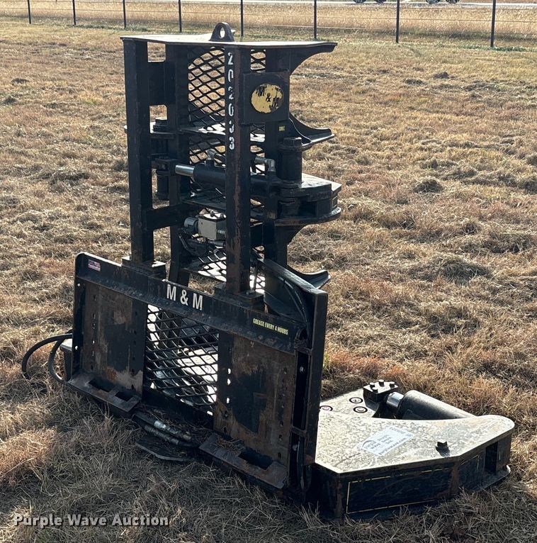 image for item DU6529 M&M HC16 skid steer tree shear