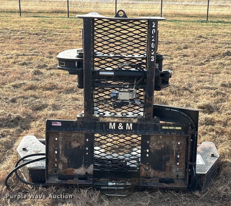 image for item DU6529 M&M HC16 skid steer tree shear