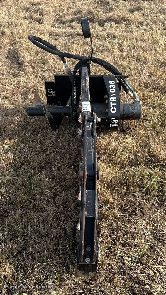 image for item DU6530 2021 Kubota CTR1036 compact utility loader trencher 