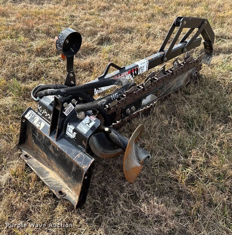 image for item DU6530 2021 Kubota CTR1036 compact utility loader trencher 