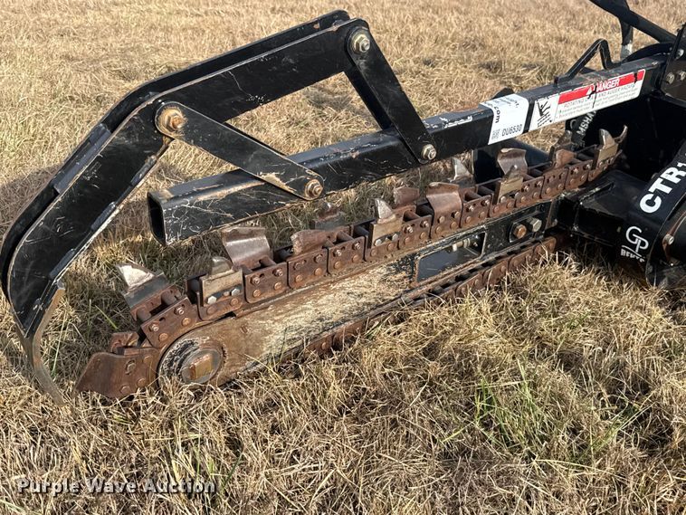 image for item DU6530 2021 Kubota CTR1036 compact utility loader trencher 