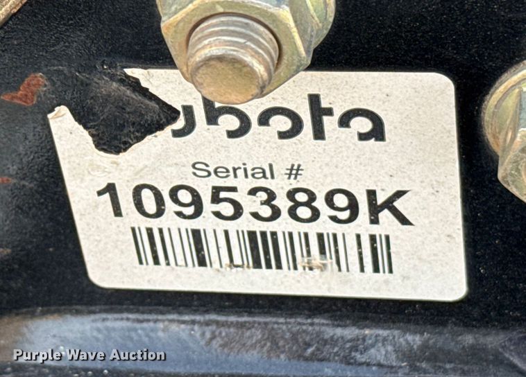 image for item DU6530 2021 Kubota CTR1036 compact utility loader trencher 