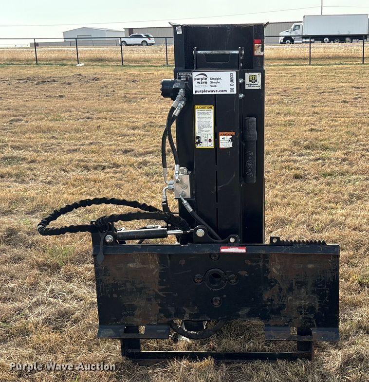 image for item DU6533 2021 Danuser SM40 skid steer post driver