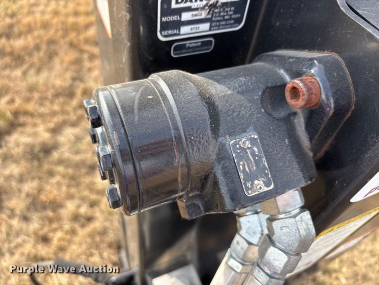 image for item DU6533 2021 Danuser SM40 skid steer post driver