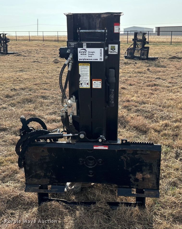 image for item DU6534 2022 Danuser SM40 skid steer post driver