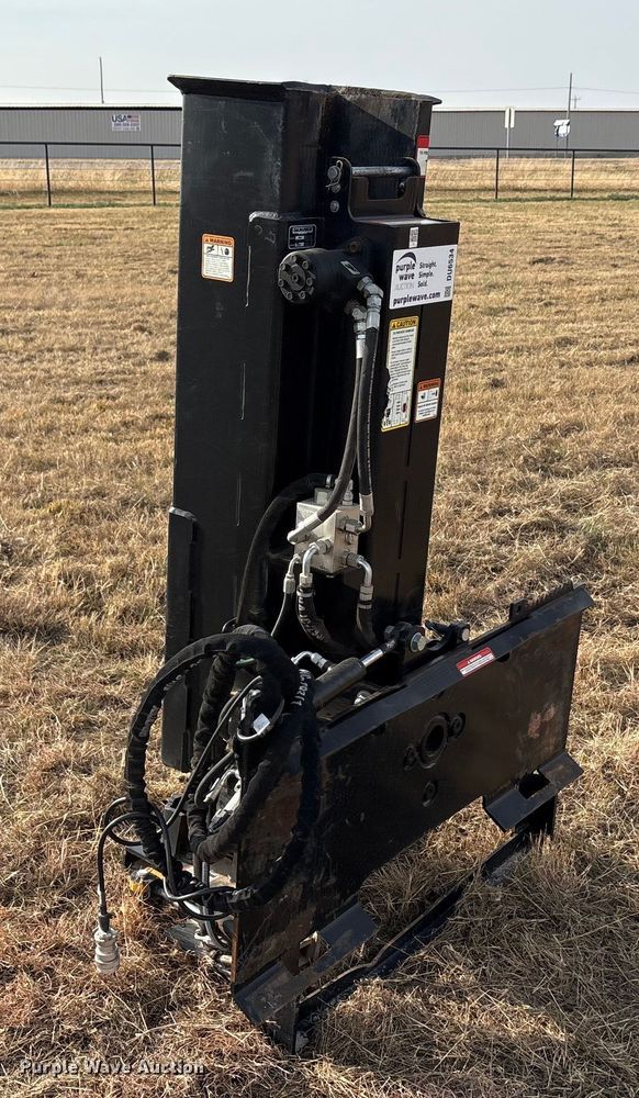 image for item DU6534 2022 Danuser SM40 skid steer post driver