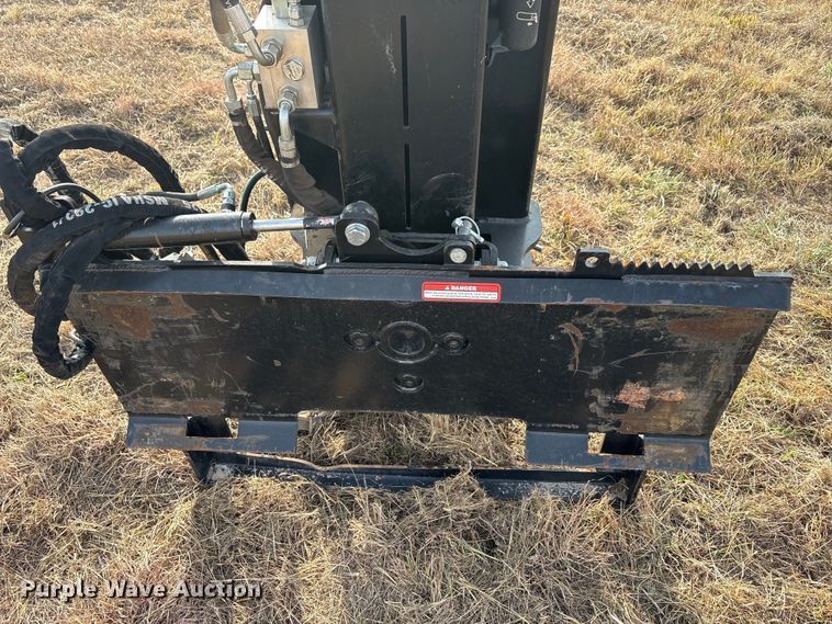 image for item DU6534 2022 Danuser SM40 skid steer post driver