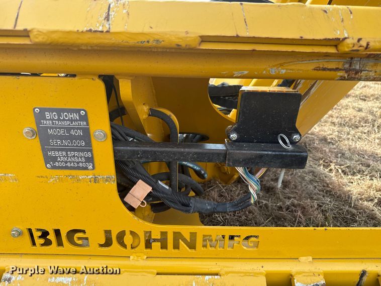image for item DU6535 2024 Big John 40N skid steer tree spade