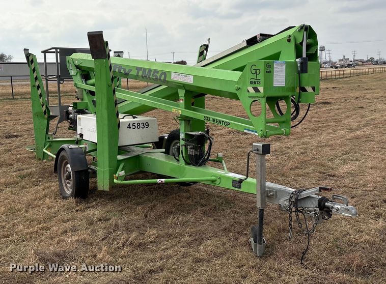 image for item DU6540 2021 Nifty TM50TGE MK1B boom lift