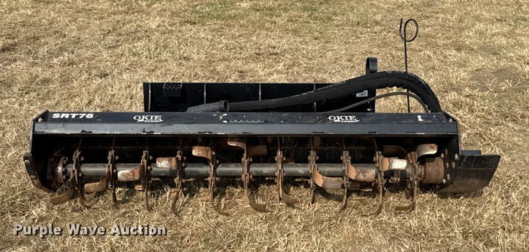 image for item DU6544 2022 Kubota SRT76 skid steer tiller