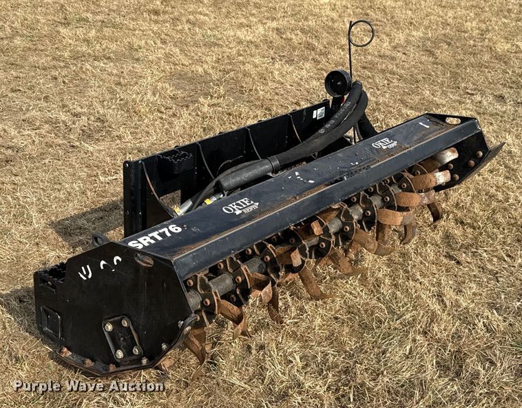 image for item DU6544 2022 Kubota SRT76 skid steer tiller