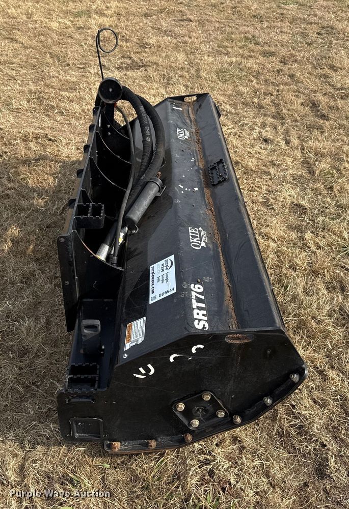 image for item DU6544 2022 Kubota SRT76 skid steer tiller