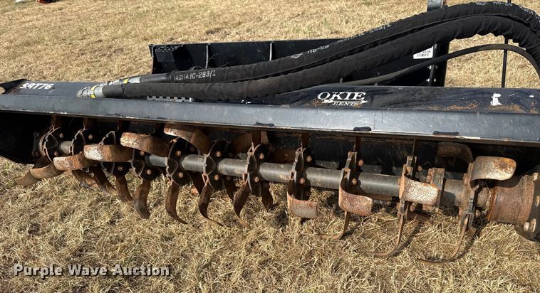 image for item DU6544 2022 Kubota SRT76 skid steer tiller