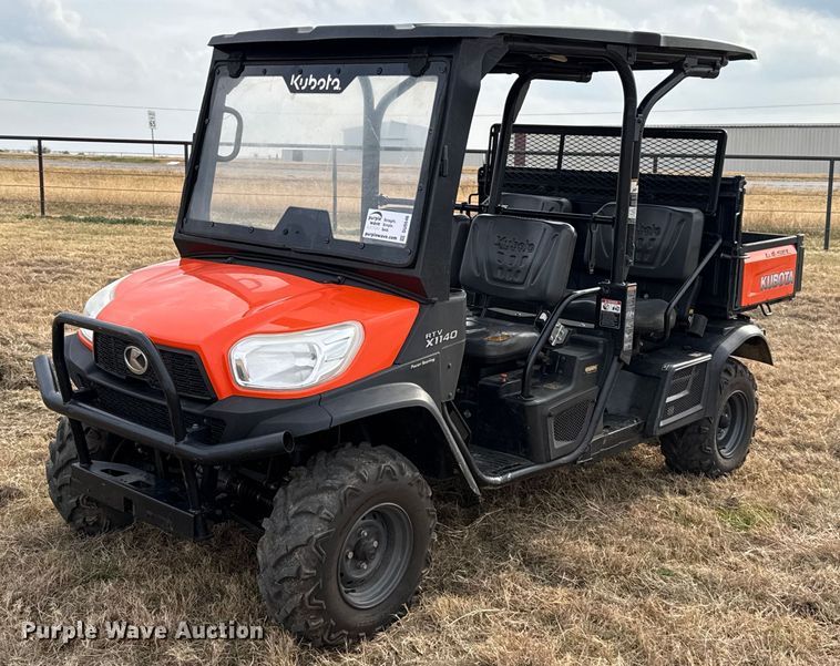 2018 Kubota RTVX1140