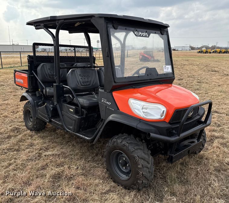 image for item DU6546 2018 Kubota RTV X1140 utility vehicle