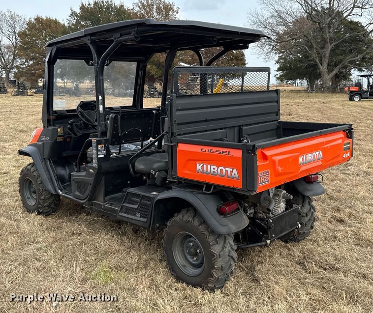image for item DU6546 2018 Kubota RTV X1140 utility vehicle