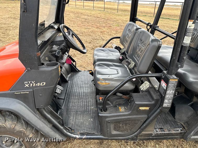 image for item DU6546 2018 Kubota RTV X1140 utility vehicle