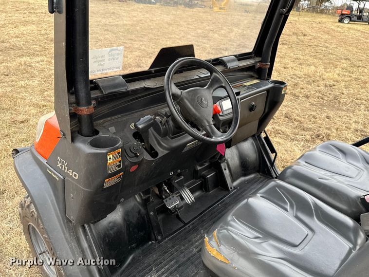 image for item DU6546 2018 Kubota RTV X1140 utility vehicle