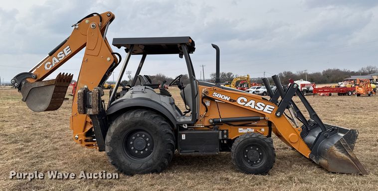 image for item DU6549 2022 Case 580N EP backhoe