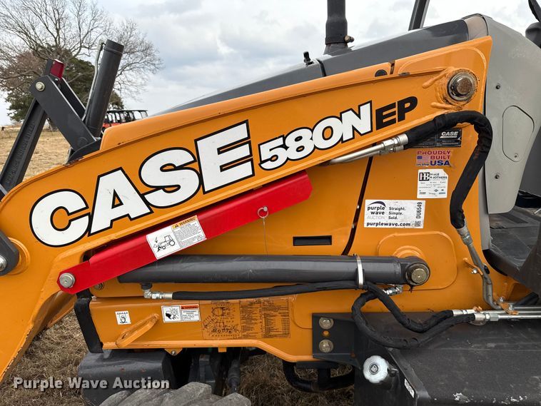 image for item DU6549 2022 Case 580N EP backhoe