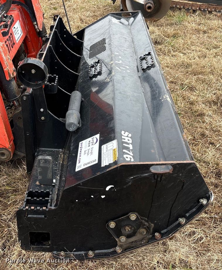 image for item DU6550 Kubota SRT76 skid steer tiller