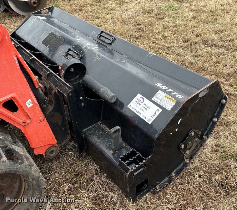 image for item DU6550 Kubota SRT76 skid steer tiller