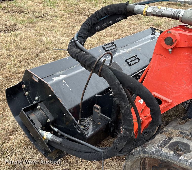 image for item DU6550 Kubota SRT76 skid steer tiller