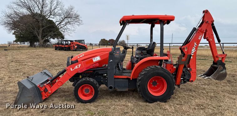 image for item DU6551 2021 Kubota L47 backhoe