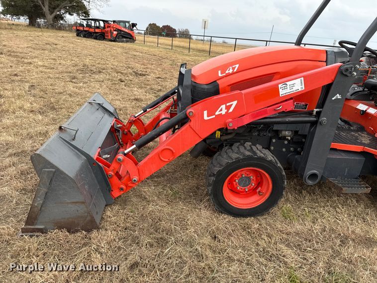 image for item DU6551 2021 Kubota L47 backhoe