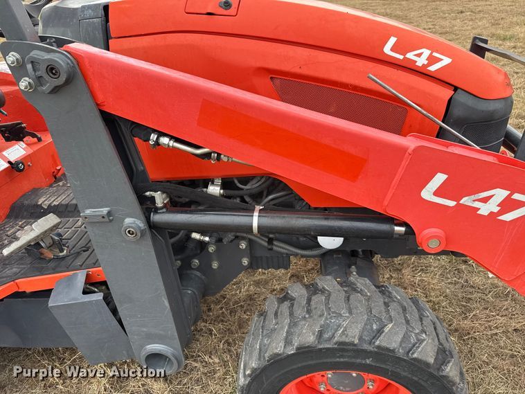 image for item DU6551 2021 Kubota L47 backhoe