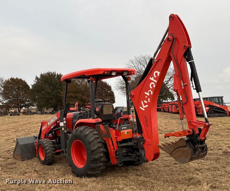 image for item DU6552 2021 Kubota M62 backhoe