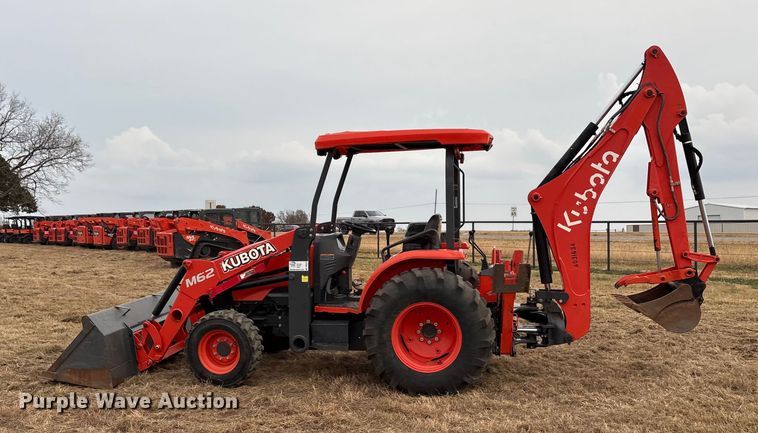 image for item DU6552 2021 Kubota M62 backhoe