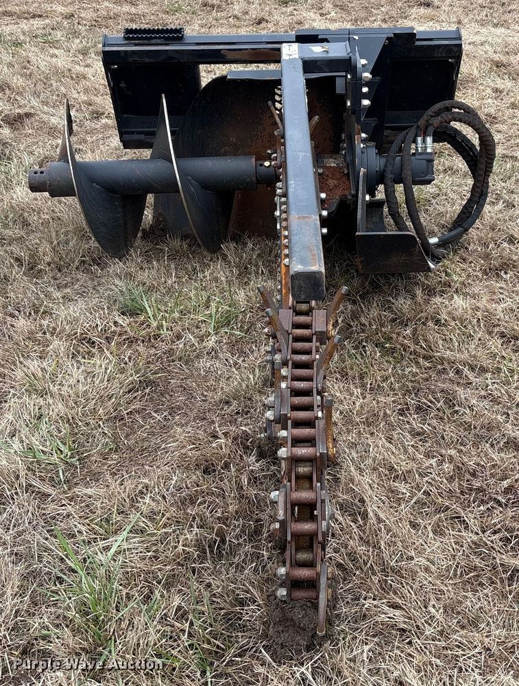 image for item DU6553 Blue Diamond 131265 skid steer trencher