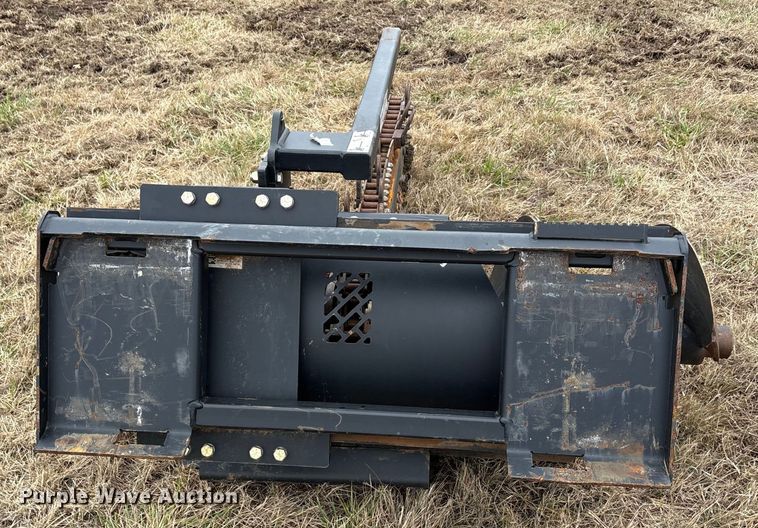 image for item DU6553 Blue Diamond 131265 skid steer trencher