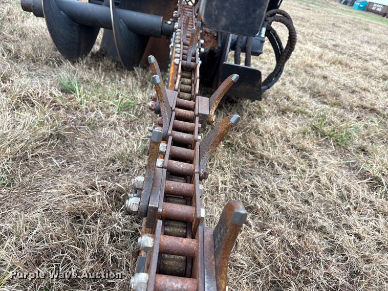 image for item DU6553 Blue Diamond 131265 skid steer trencher