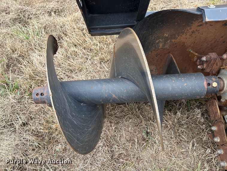 image for item DU6553 Blue Diamond 131265 skid steer trencher