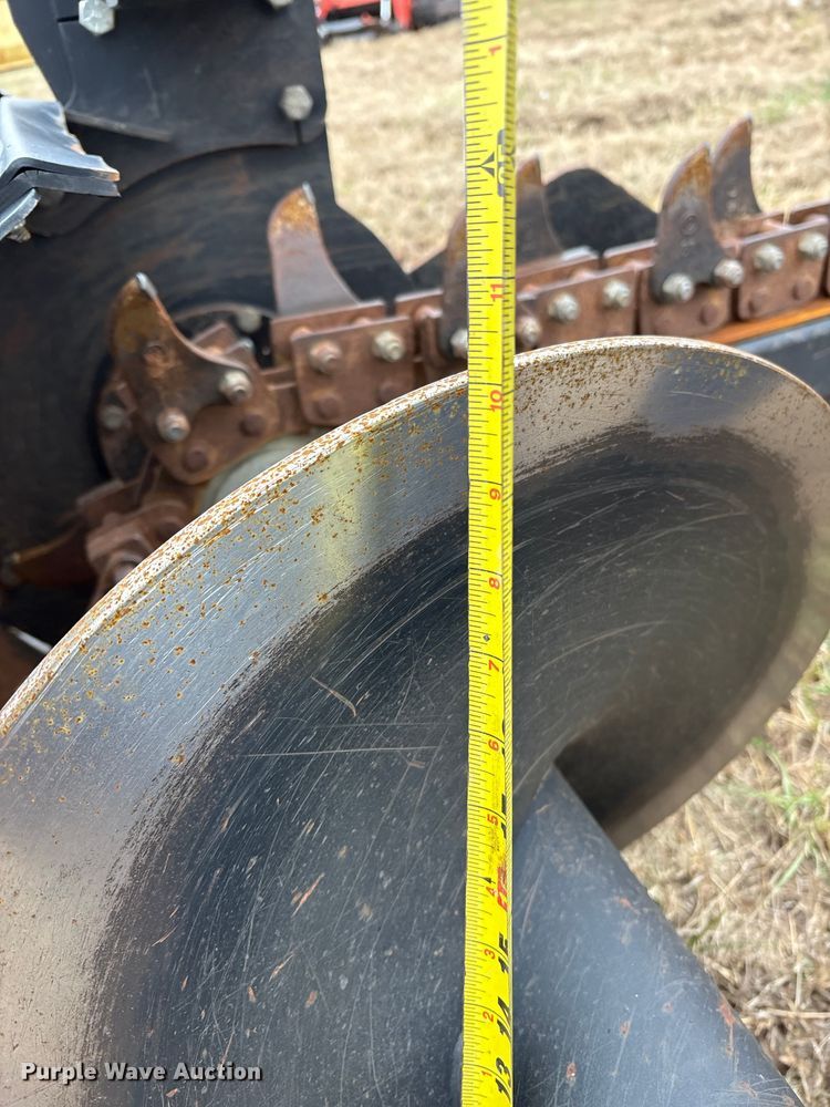 image for item DU6553 Blue Diamond 131265 skid steer trencher