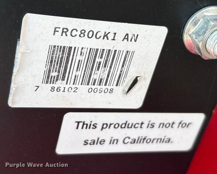 image for item DU6554 Honda FRC800 tiller