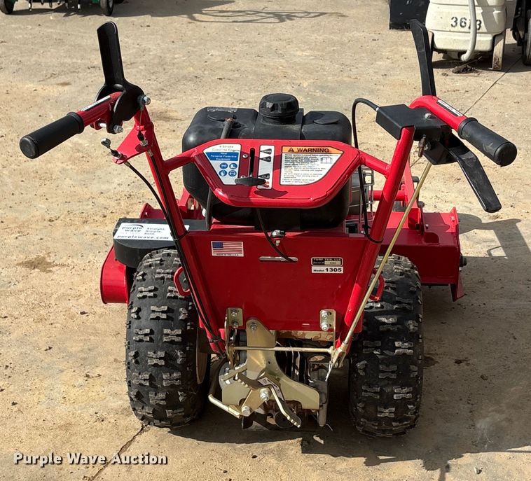 image for item DU6555 Turf Teq 1305 walk behind power rake