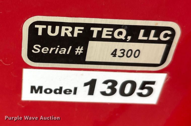 image for item DU6555 Turf Teq 1305 walk behind power rake