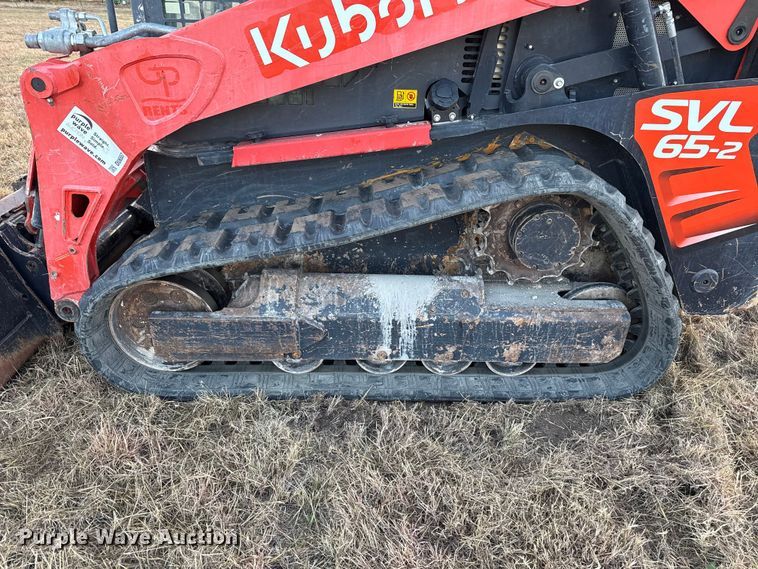 image for item DU6557 2019 Kubota SVL65-2 tracked skid steer loader