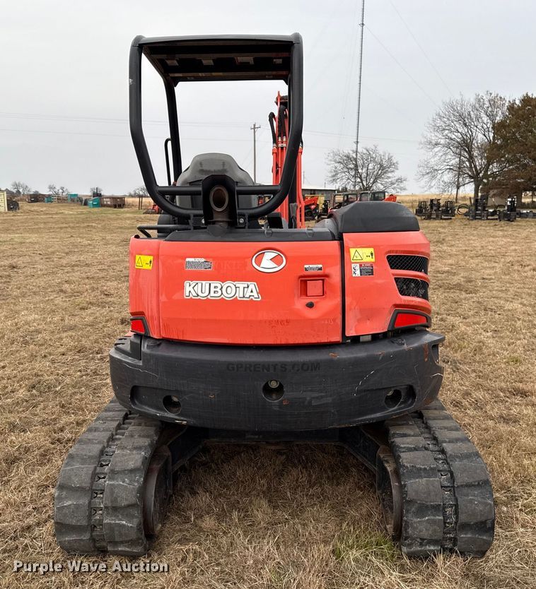 image for item DU6558 2019 Kubota  U55-4 mini excavator