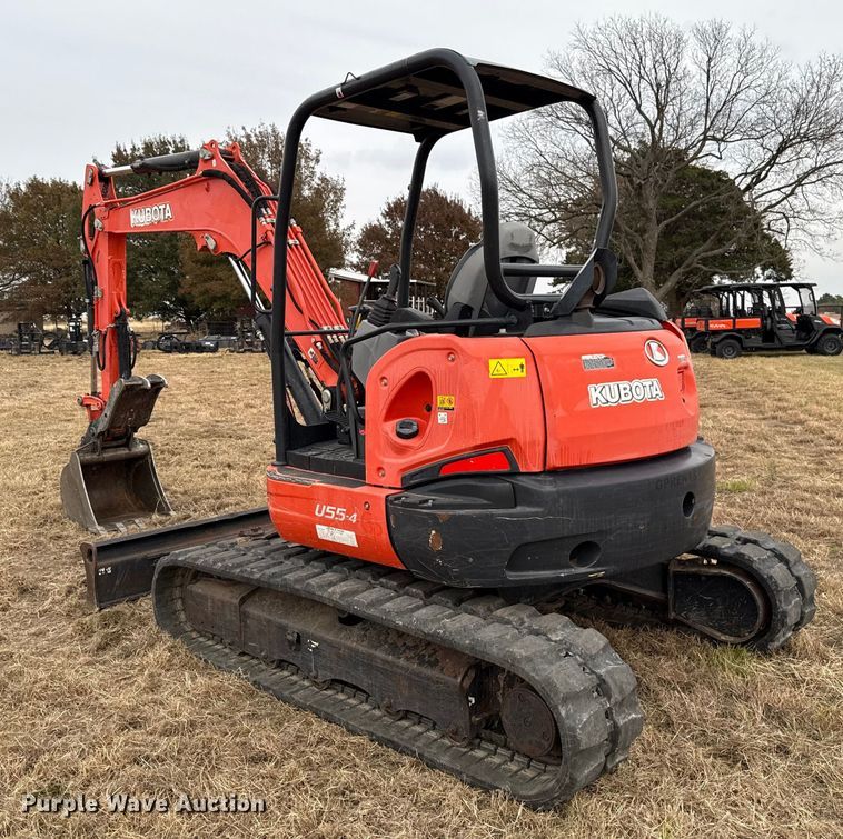 image for item DU6558 2019 Kubota  U55-4 mini excavator