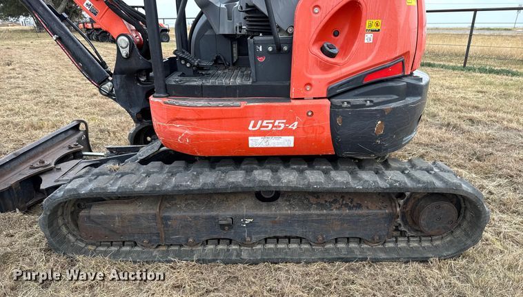 image for item DU6558 2019 Kubota  U55-4 mini excavator