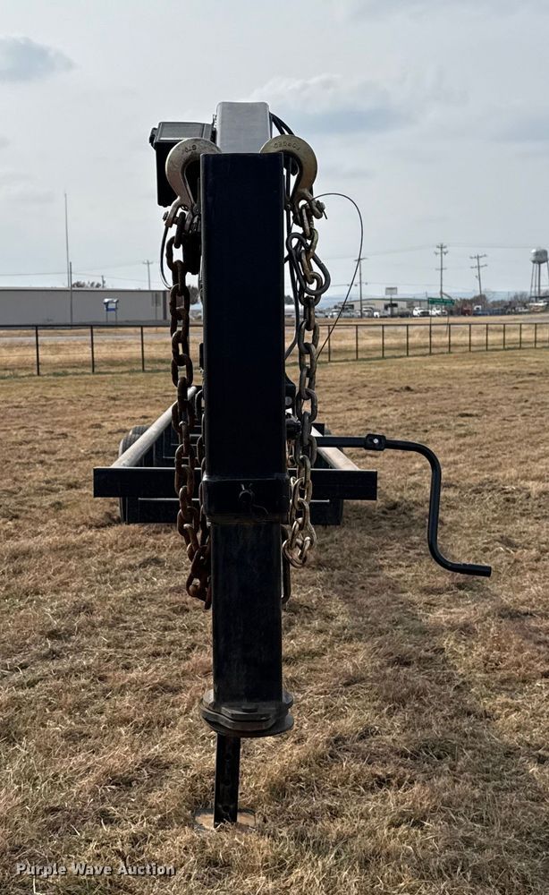 image for item DU6559 2023 Burks Best Mfg GS40 hay bale trailer